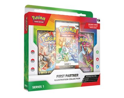 Pokemon Trading Card Game First Partner Illustration Collection Series 1